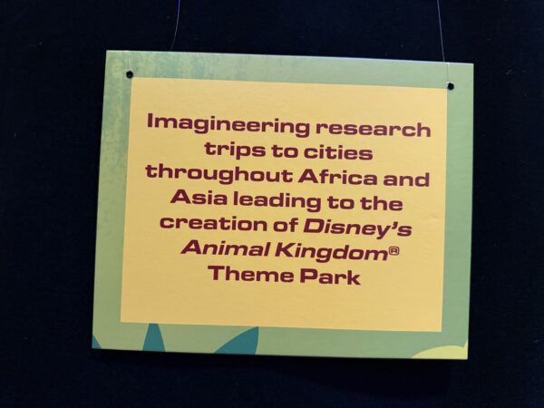 Disney Imagineers, including Joe Rhode, traveled extensively as part of their research for Disney's Animal Kingdom.