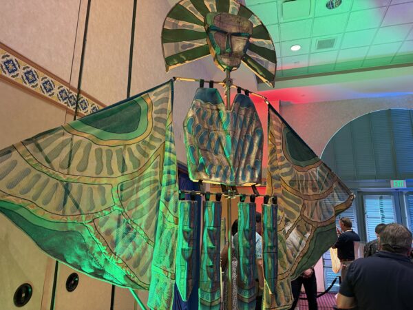 More actual costumes from the classic EPCOT parade.