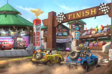 Coming to Frontierland at Magic Kingdom, a new area themed to Pixar Animation Studios’ “Cars” will leave Radiator Springs and head to the wilderness with two new attractions including an off-road race. Photo credits (C) Disney Enterprises, Inc. All Rights Reserved