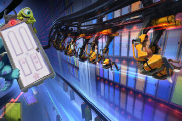 A new land themed to Pixar Animation Studios’ “Monsters, Inc.” is coming to Disney’s Hollywood Studios. Taking place after the events of the film, Monstropolis need humans’ laughter to power the city. Guests can even ride on a door like Mike and Sully in the iconic scene from the film with Disney’s first-ever suspended coaster. Photo credits (C) Disney Enterprises, Inc. All Rights Reserved