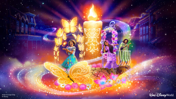 A new nighttime parade “Disney Starlight” will come to Magic Kingdom in Summer 2025 using the latest technology to bring Disney stories to life and will feature moments from fan-favorite films like Walt Disney Animation Studios’ “Peter Pan,” “Frozen” and “Encanto.” Photo credits (C) Disney Enterprises, Inc. All Rights Reserved