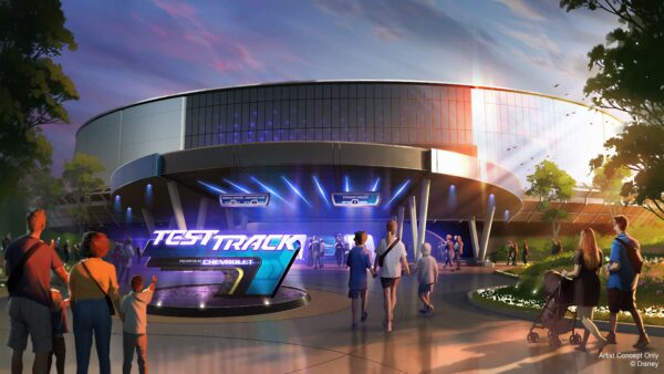 Test Track 2025. Photo credits (C) Disney Enterprises, Inc. All Rights Reserved