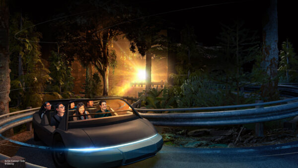 A re-imaged version of Test Track attraction will open at EPCOT in 2025. Photo credits (C) Disney Enterprises, Inc. All Rights Reserved