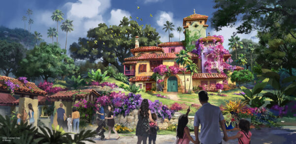 A new attraction themed after the Walt Disney Animation Studios film “Encanto” follows Antonio the day after he received his magical gift – the ability to communicate with animals and is situated in the new Tropical Americas land coming to Disney’s Animal Kingdom. Photo credits (C) Disney Enterprises, Inc. All Rights Reserved