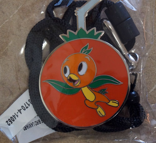 Orange Bird lanyard.
