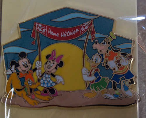 This very special pin features the fab five characters.