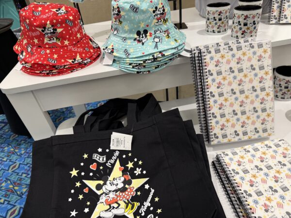 Mickey and Minnie make a big splash in this store.