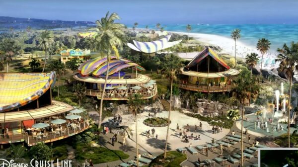 Disney Cruise Line Lighthouse Point private port. Photo credits (C) Disney Enterprises, Inc. All Rights Reserved 