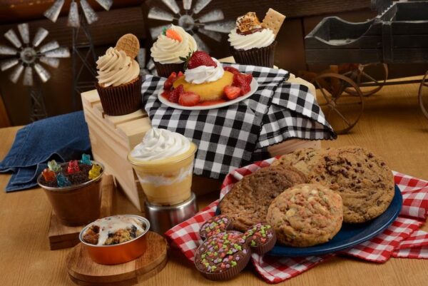Desserts. Photo Credit © Disney Enterprises, Inc. All Rights Reserved.