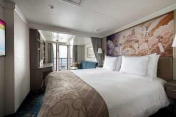 With luxurious accommodations that embrace the duality in every great story, a hero’s welcome awaits guests aboard the Disney Destiny. Each verandah stateroom showcases custom artwork depicting the epic journeys of famous Disney legends and includes features that uniquely meet the needs of families.