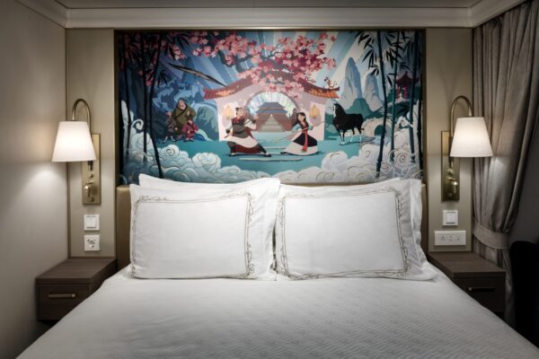 Disney Destiny Mulan Stateroom Artwork