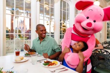 Piglet at The Crystal Palace. Photo Credit © Disney Enterprises, Inc. All Rights Reserved.