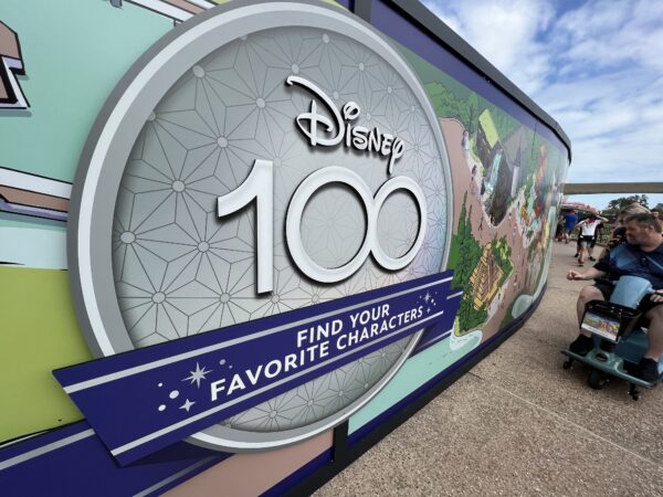 Find your characters in the Disney 100 mural.