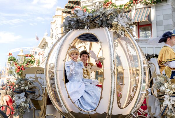 2025 Disney Parks Magical Christmas Day Parade Cinderella