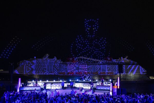 Black Panther moment for the Disney Destiny Christening