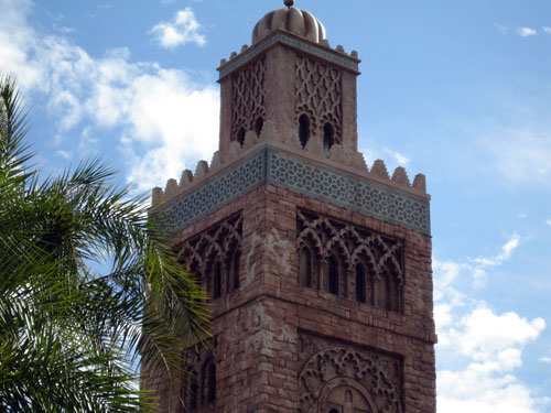 You may be able to see the Tower of Terror from Epcot, but it doesn't intrude.