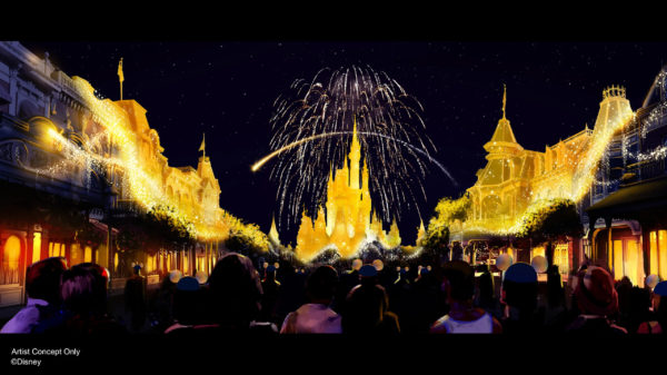 A new nighttime spectacular, "Disney Enchantment," will debut October 1, 2021, at the Magic Kingdom. Photo credits (C) Disney Enterprises, Inc. All Rights Reserved