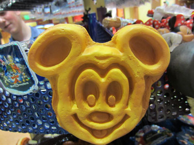 What says "good morning" better than a Mickey waffle?