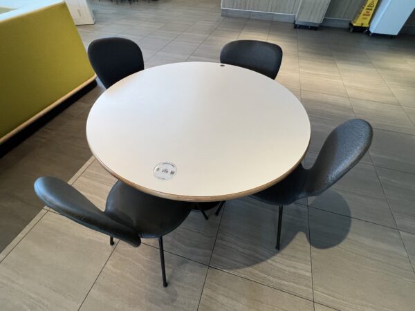 The furniture design is modern and comfortable.