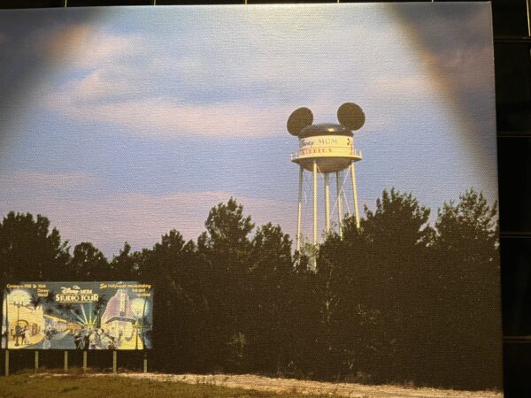 Construction photo Disney Archive - Disney-MGM Studios Earful Tower. Photo credits (C) Disney Enterprises, Inc. All Rights Reserved