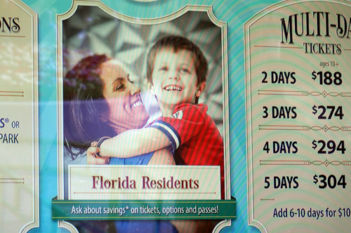 Ticket prices go up year after year.