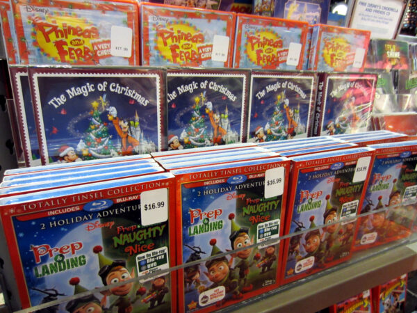 Disney outsources DVDs to Sony.