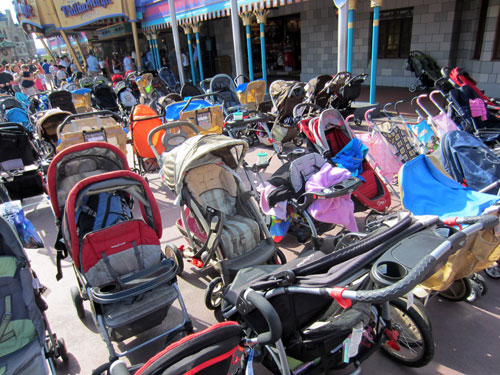 A third party stroller rental agency may be a good idea for a length-of-stay rental.