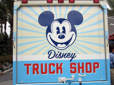 Disney Truck Back
