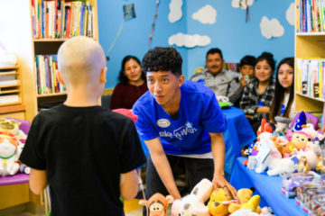 Henry's wish was to give toys to other kids. Photo credits (C) Disney Enterprises, Inc. All Rights Reserved