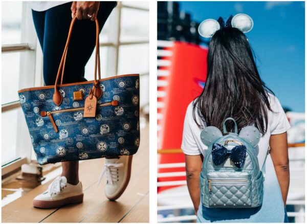 Loungefly merchandise available at Mickey's Mainsail. Photo credits (C) Disney Enterprises, Inc. All Rights Reserved 