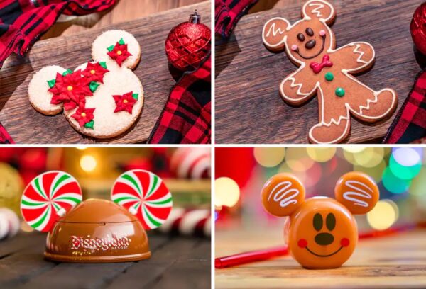 Gingerbread Treats from Disney's Grand Californian Hotel & Spa. Photo Credit © Disney Enterprises, Inc. All Rights Reserved.