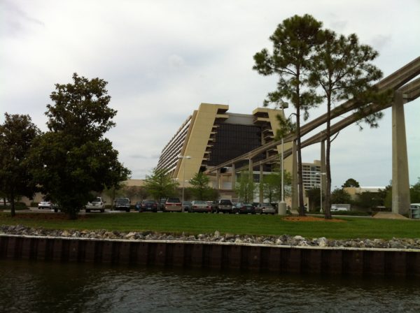 The monorail goes through the center of the resort. Roy was told it was impossible, but he knew it could be done!