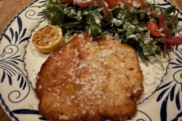 Crisp chicken cutlet