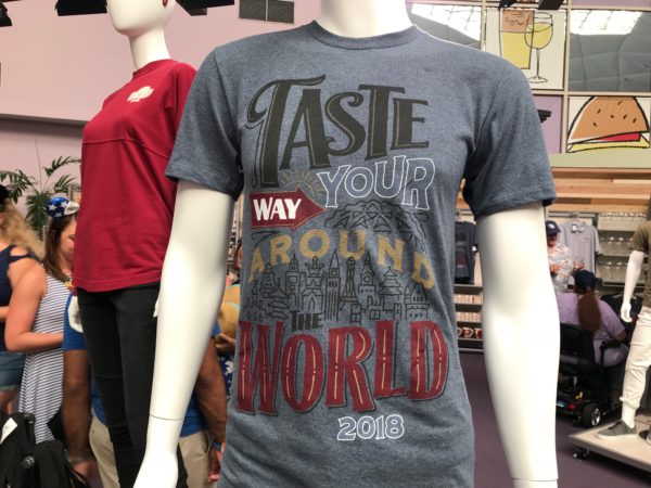 Taste your way around the world shirt.