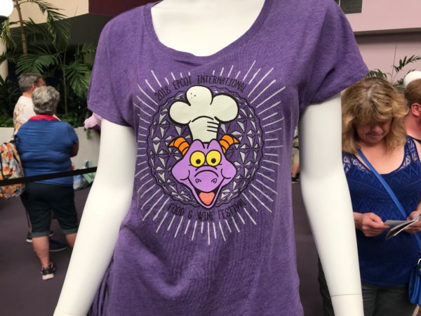 Tshirt with everyone's favorite purple dragon - Figment!