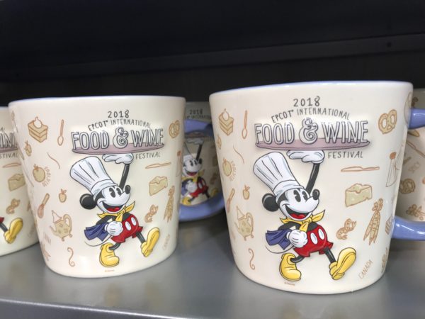 Food and Wine 2018 mugs.