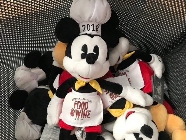 Chef Mickey Mouse at the 2018 Food and Wine Festival.