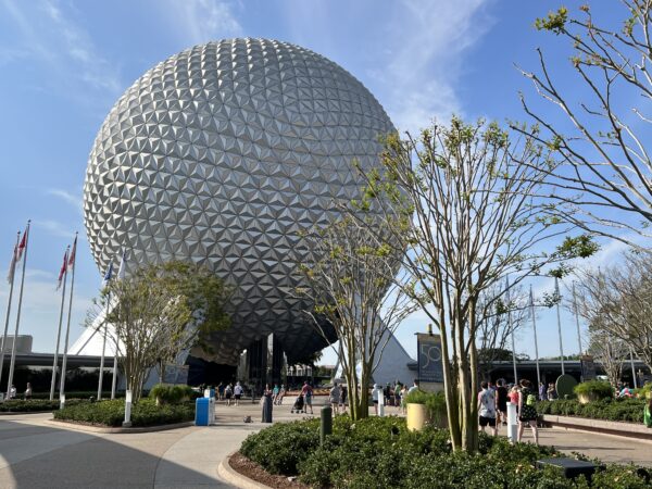Spaceship Earth is a must-do photo stop.