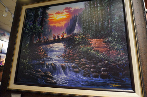 Forest Bridge by Rodel Gonzalez - $895.