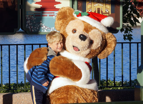 Duffy is ready for Christmas.