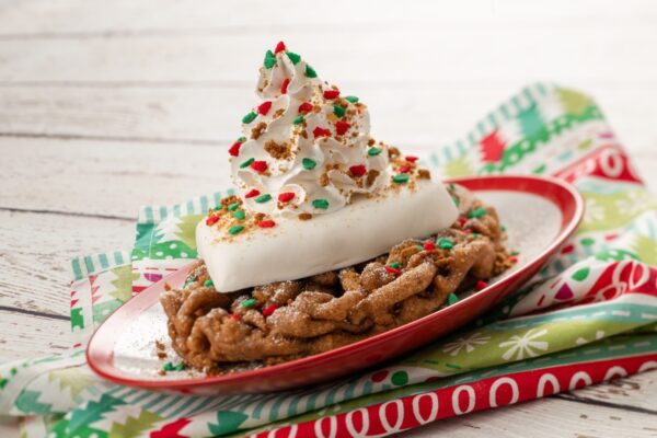 2025 EPCOT Festival of the Holidays Funnel Cake