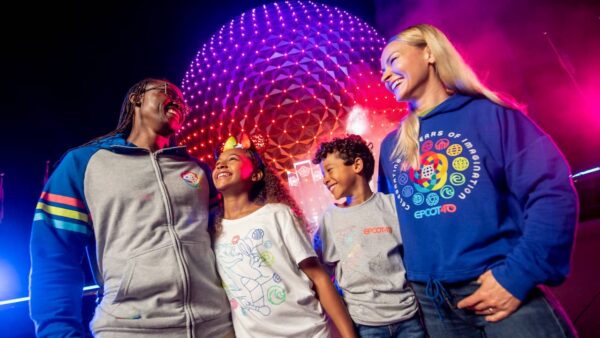 EPCOT 40th Anniversary Hoodies and tees. Photo credits © Disney Enterprises, Inc. All Rights Reserved.