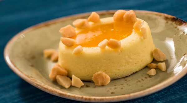 Passionfruit Cheesecake with Toasted Macadamia Nuts at the Hawai’i Marketplace. Photo credits (C) Disney Enterprises, Inc. All Rights Reserved 