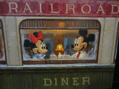 There is plenty of art for sale in the Festival Center - like this print for $495.