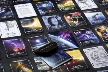 EPCOT Space 220 cards. Photo credits (C) Disney Enterprises, Inc. All Rights Reserved