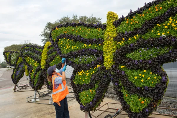 EPCOT is getting ready for spring!