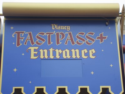 FastPass + entrance at Mickey's Philharmagic.