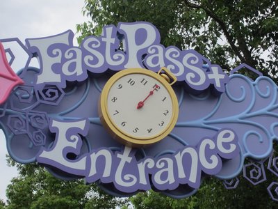 FastPass + entrance at Mad Tea Party