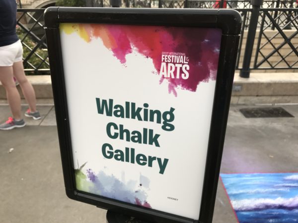 Chalk art returns for 2022.