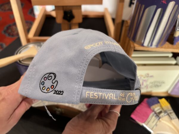 Check out the embroidered details on the back of the cap - very cool!